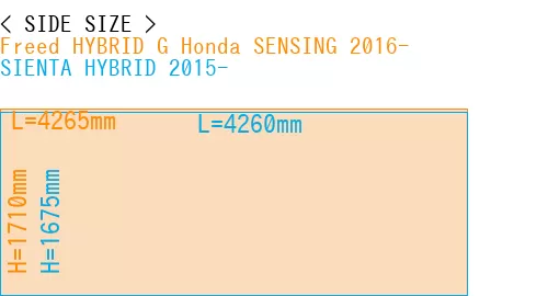#Freed HYBRID G Honda SENSING 2016- + SIENTA HYBRID 2015-